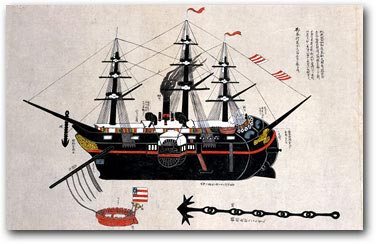 Black Ship at Shimoda