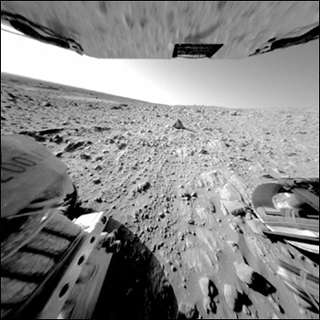 Image of the Martian surface, taken by the Mars Rover. Image of the Martian surface, taken by the Mars Rover.