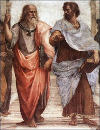 Plato and Aristotle. Plato and Aristotle.